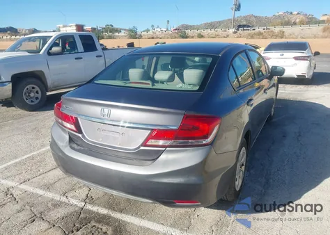 2014 Honda Civic Lx из США, поврежденный, VIN 19XFB2F57EE222942